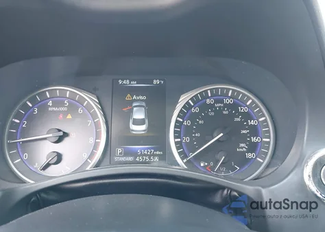 2017 Infiniti Q50 3.0T Premium z USA, uszkodzony, nr VIN JN1EV7AR9HM836099